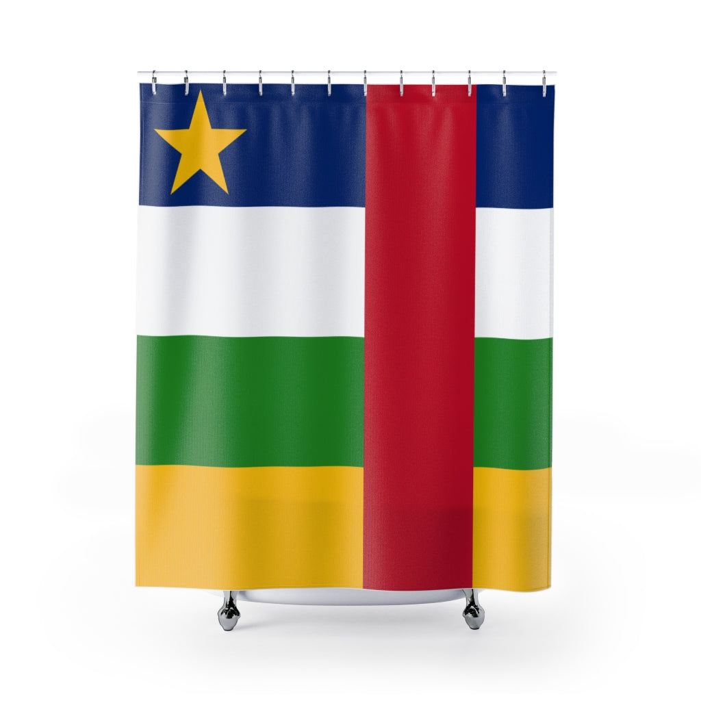 CENTRAL AFRICAN REPUBLIC Shower Curtains