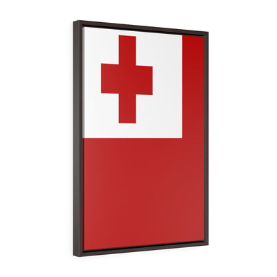 TONGA Vertical Framed Premium Gallery Wrap Canvas