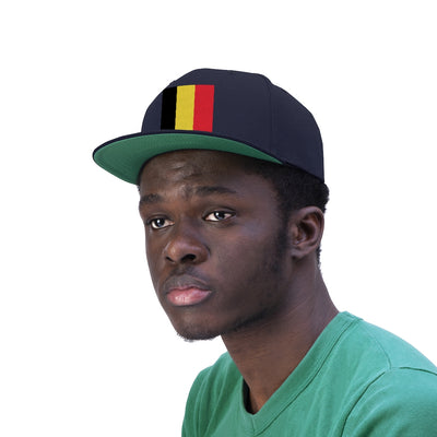 BELGIUM Unisex Flat Bill Hat