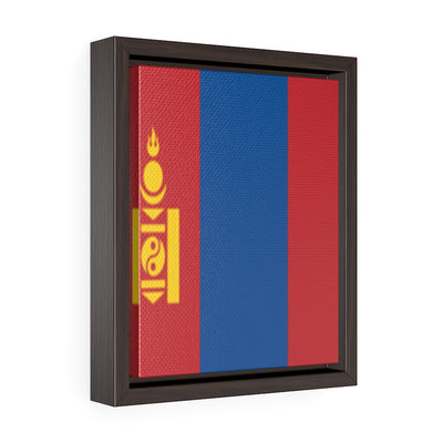 MONGOLIA Vertical Framed Premium Gallery Wrap Canvas