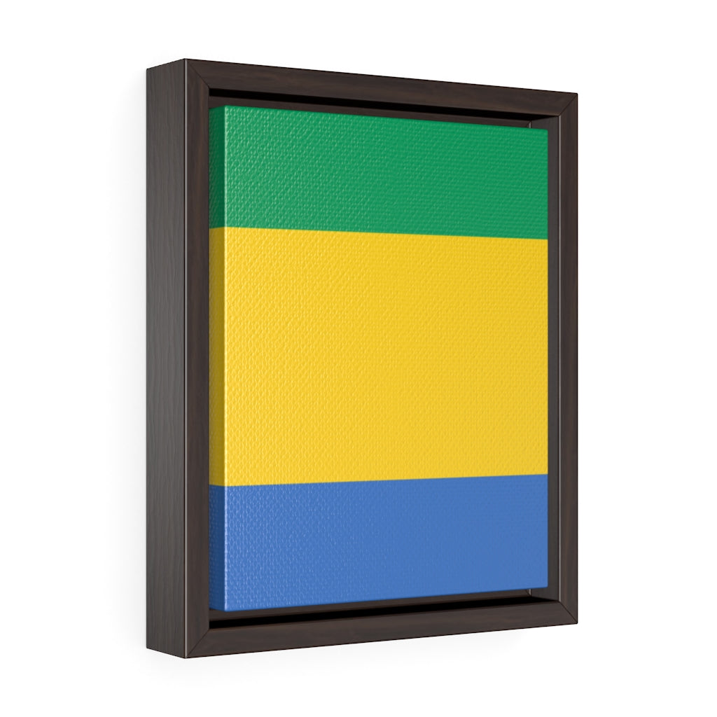 GABON Vertical Framed Premium Gallery Wrap Canvas