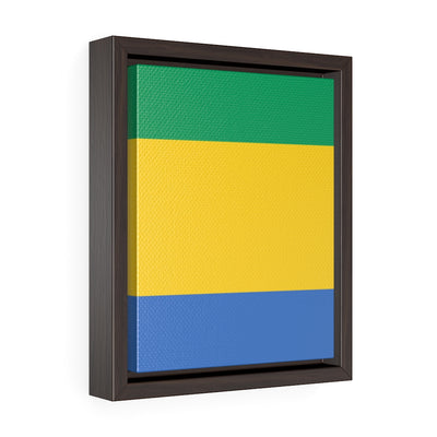 GABON Vertical Framed Premium Gallery Wrap Canvas