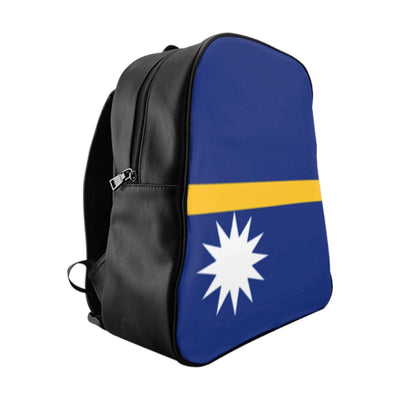 NAURU FLAG School Backpack