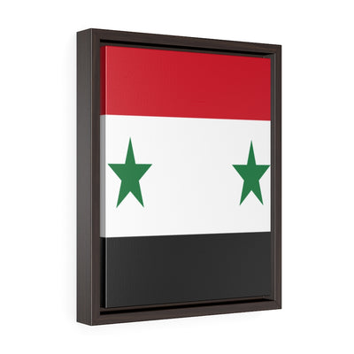 SYRIA Vertical Framed Premium Gallery Wrap Canvas