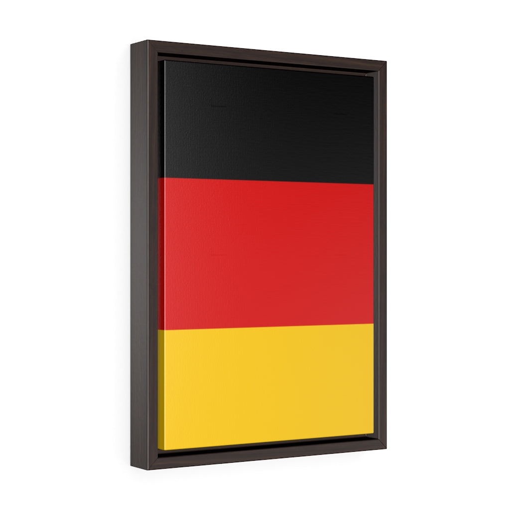 GERMANY Vertical Framed Premium Gallery Wrap Canvas