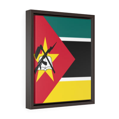 MOZAMBIQUE Vertical Framed Premium Gallery Wrap Canvas