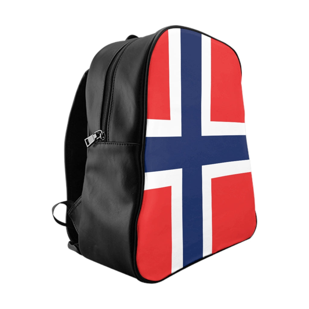 NORWAY FLAG School Backpack