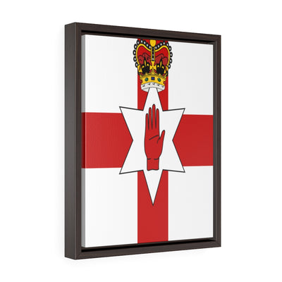 NORTHERN IRELAND Vertical Framed Premium Gallery Wrap Canvas