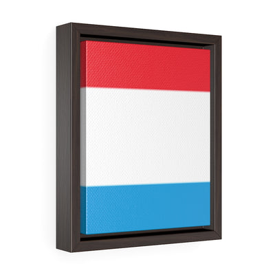 LUXEMBOURG Vertical Framed Premium Gallery Wrap Canvas