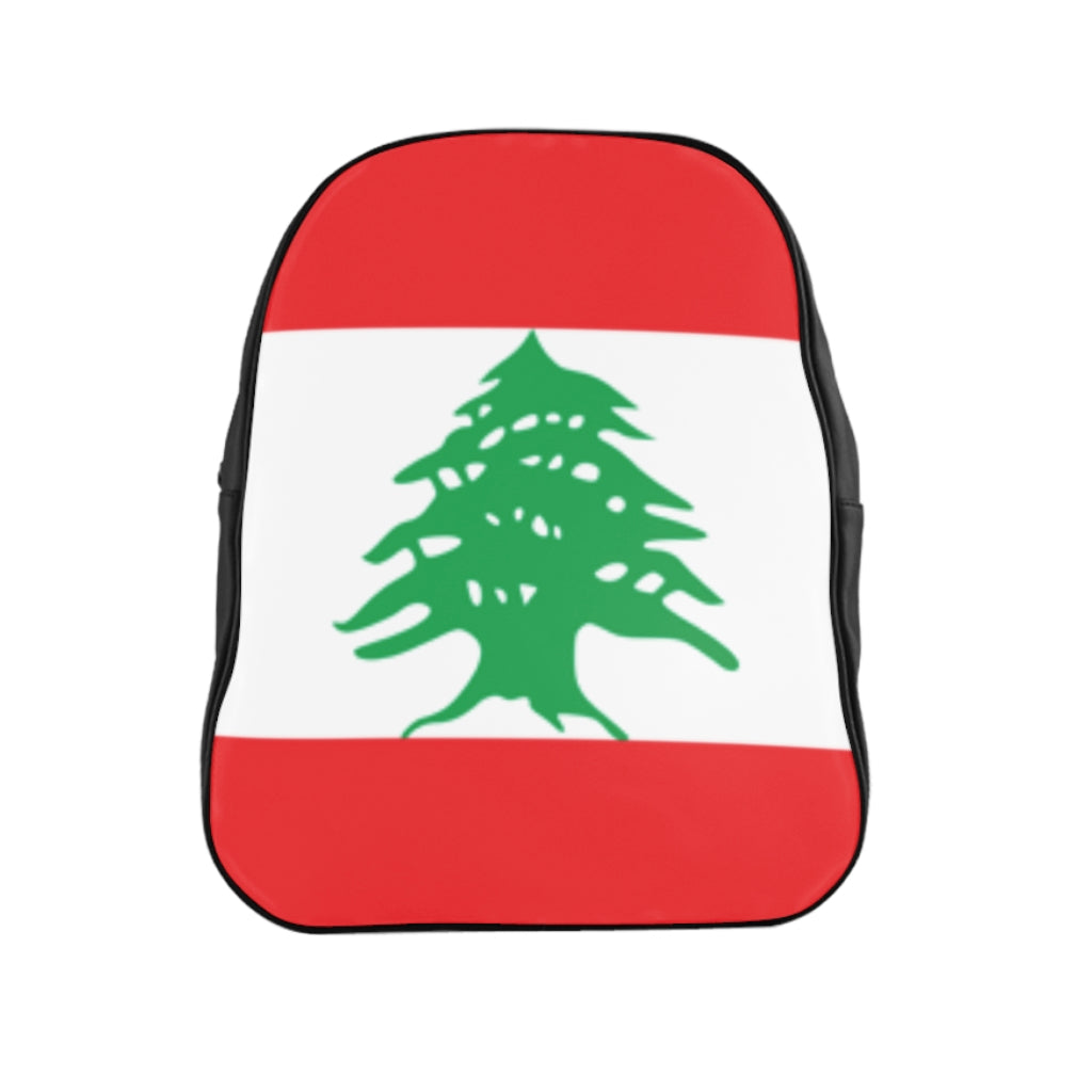 LEBANON FLAG School Backpack