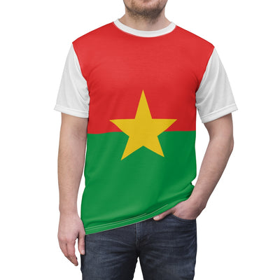 Burkina Faso Unisex AOP Cut & Sew Tee