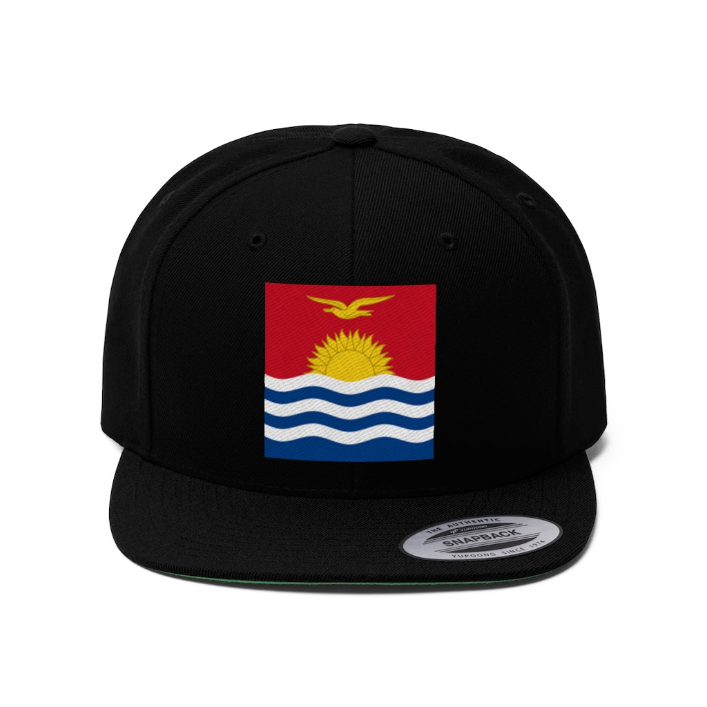 KIRIBATI Unisex Flat Bill Hat