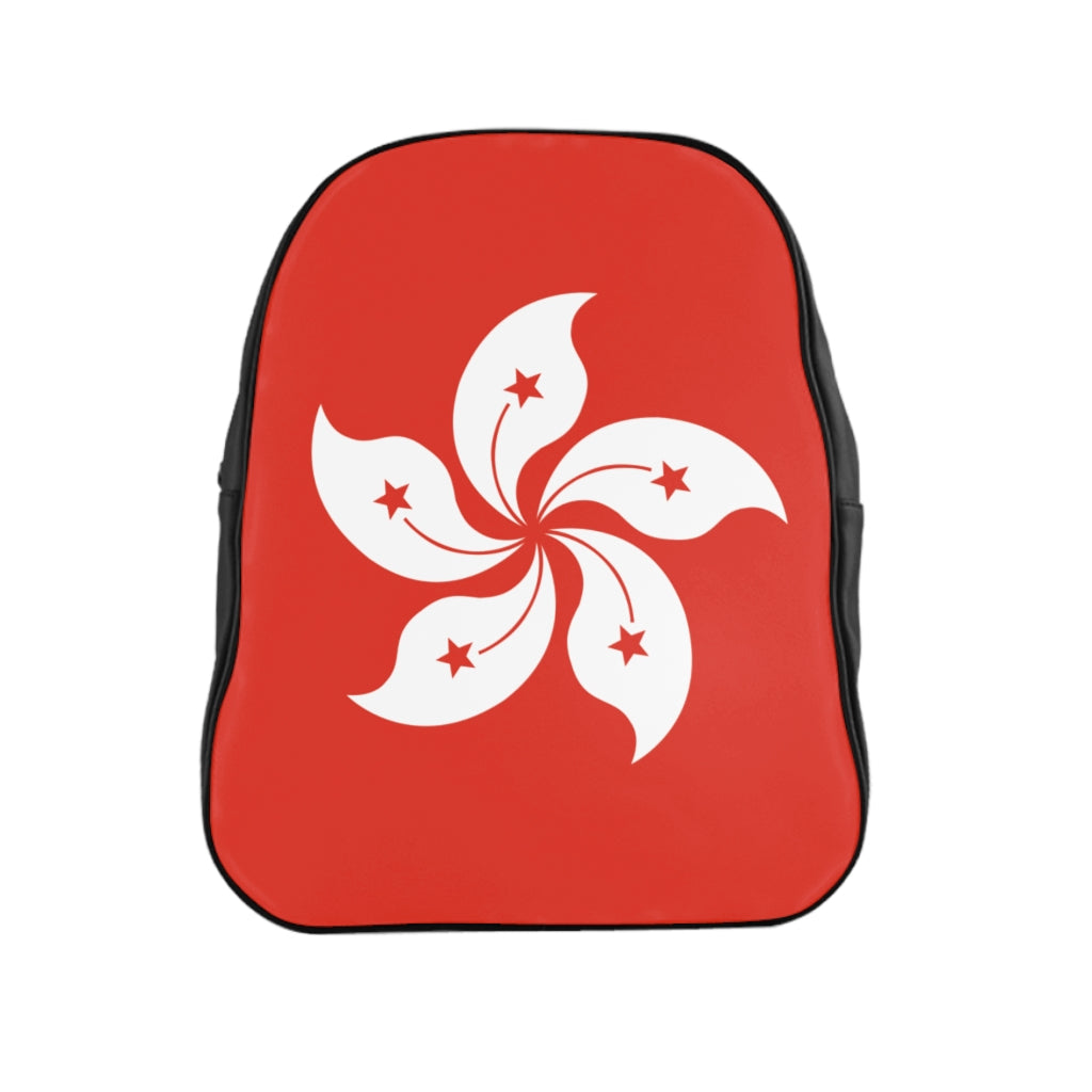 HONG KONG FLAG School Backpack