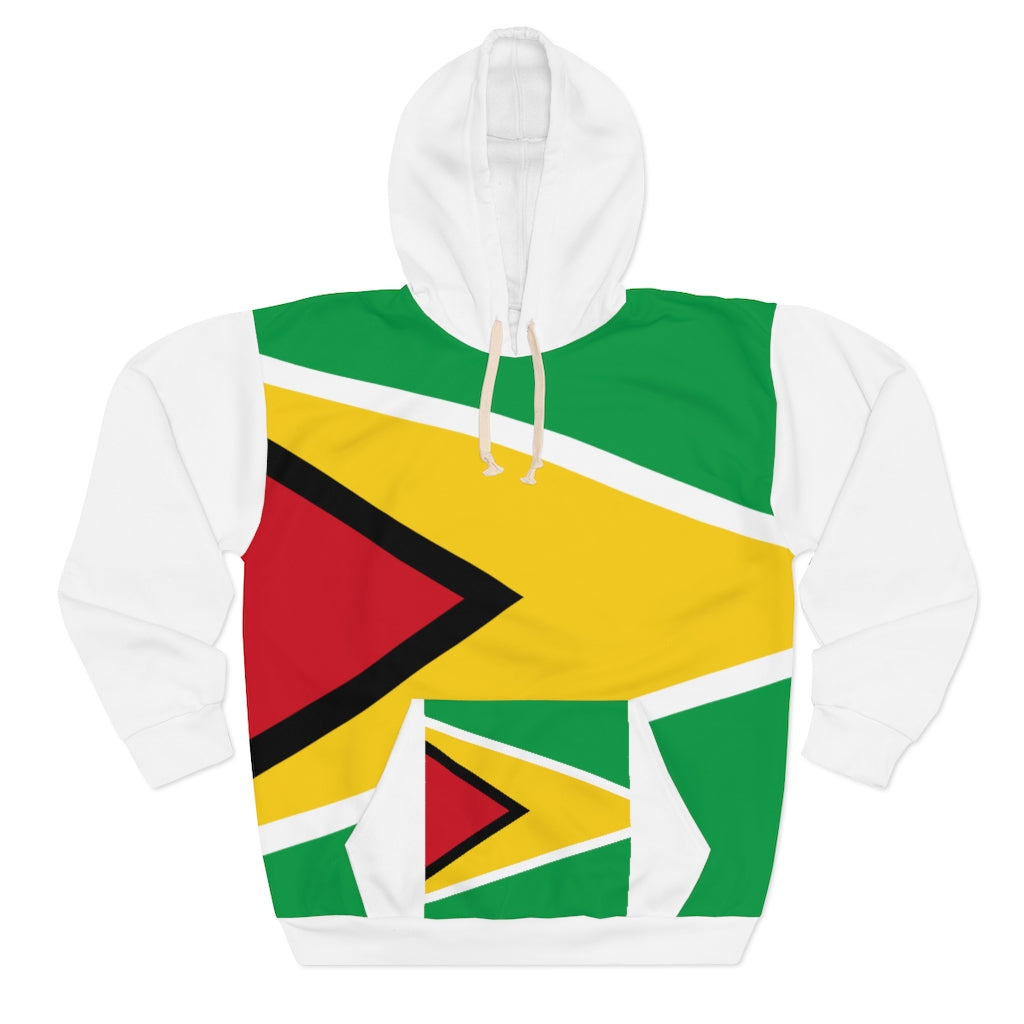 Guyana AOP Unisex Pullover Hoodie