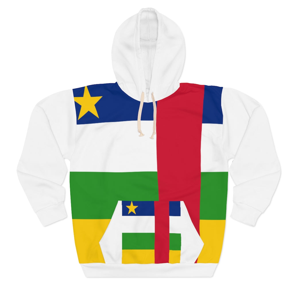 Central African republic AOP Unisex Pullover Hoodie