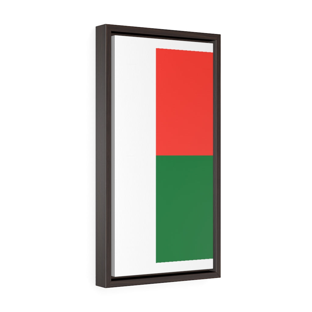 MADAGASCAR Vertical Framed Premium Gallery Wrap Canvas