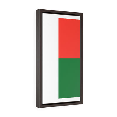 MADAGASCAR Vertical Framed Premium Gallery Wrap Canvas