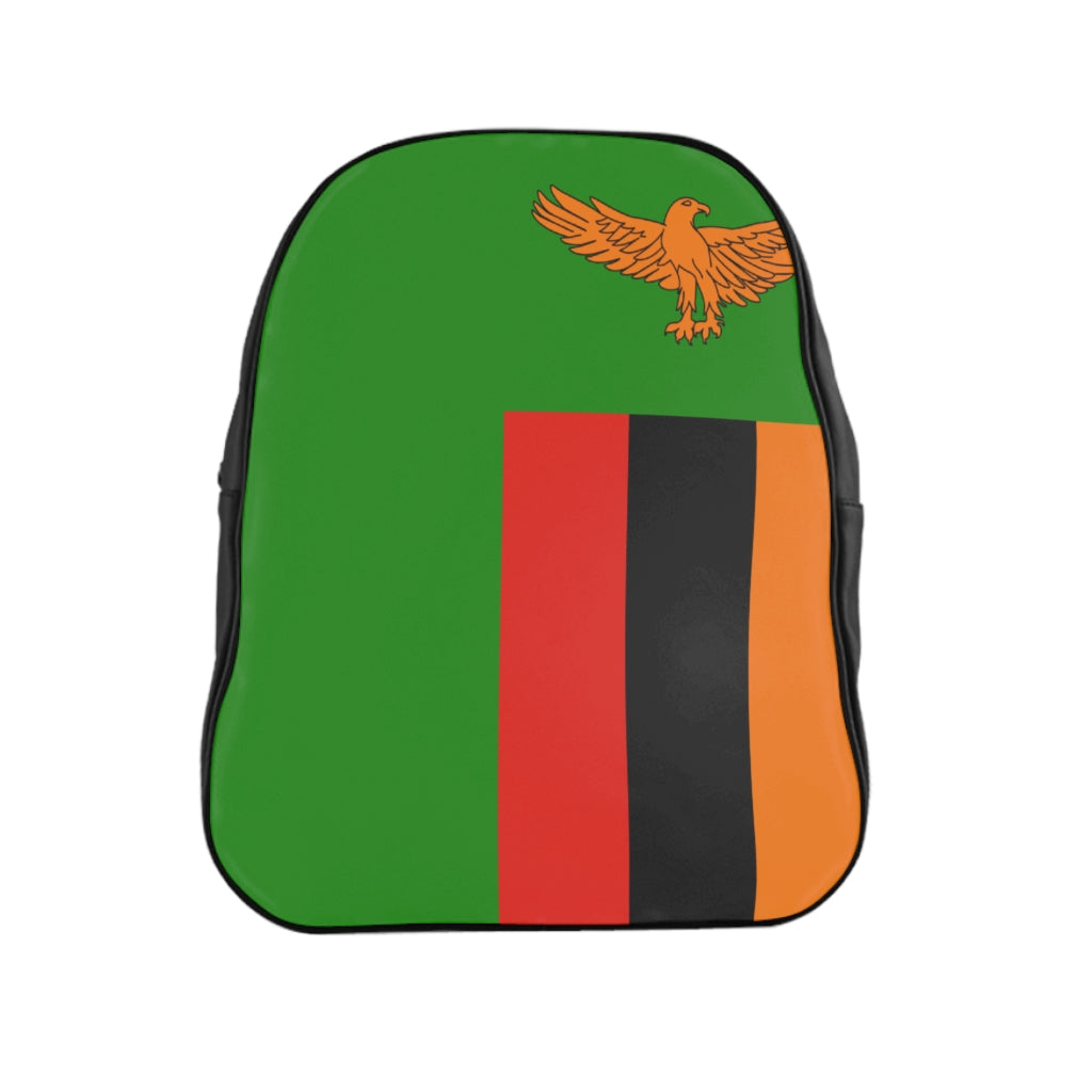 ZAMBIA FLAG School Backpack