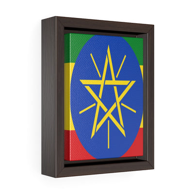 ETHIOPIA Vertical Framed Premium Gallery Wrap Canvas