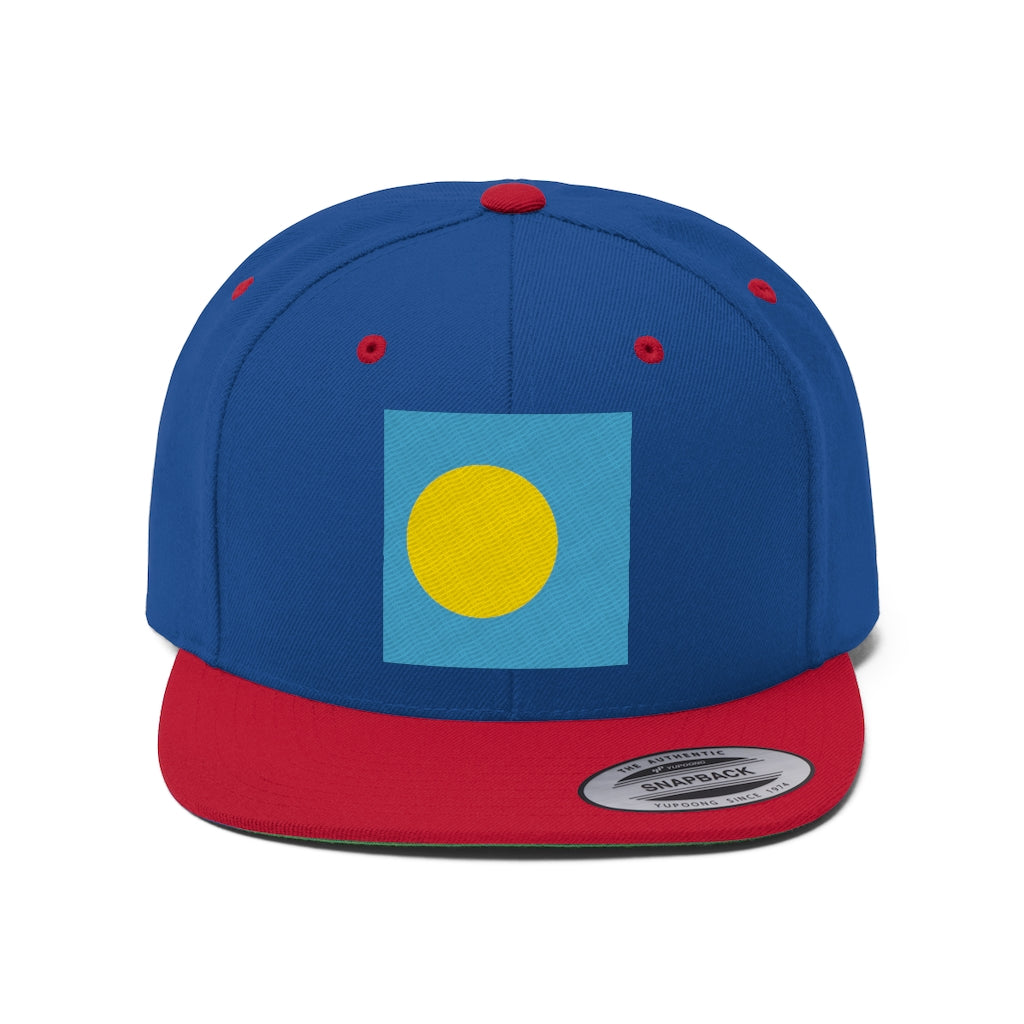 PALAU Unisex Flat Bill Hat