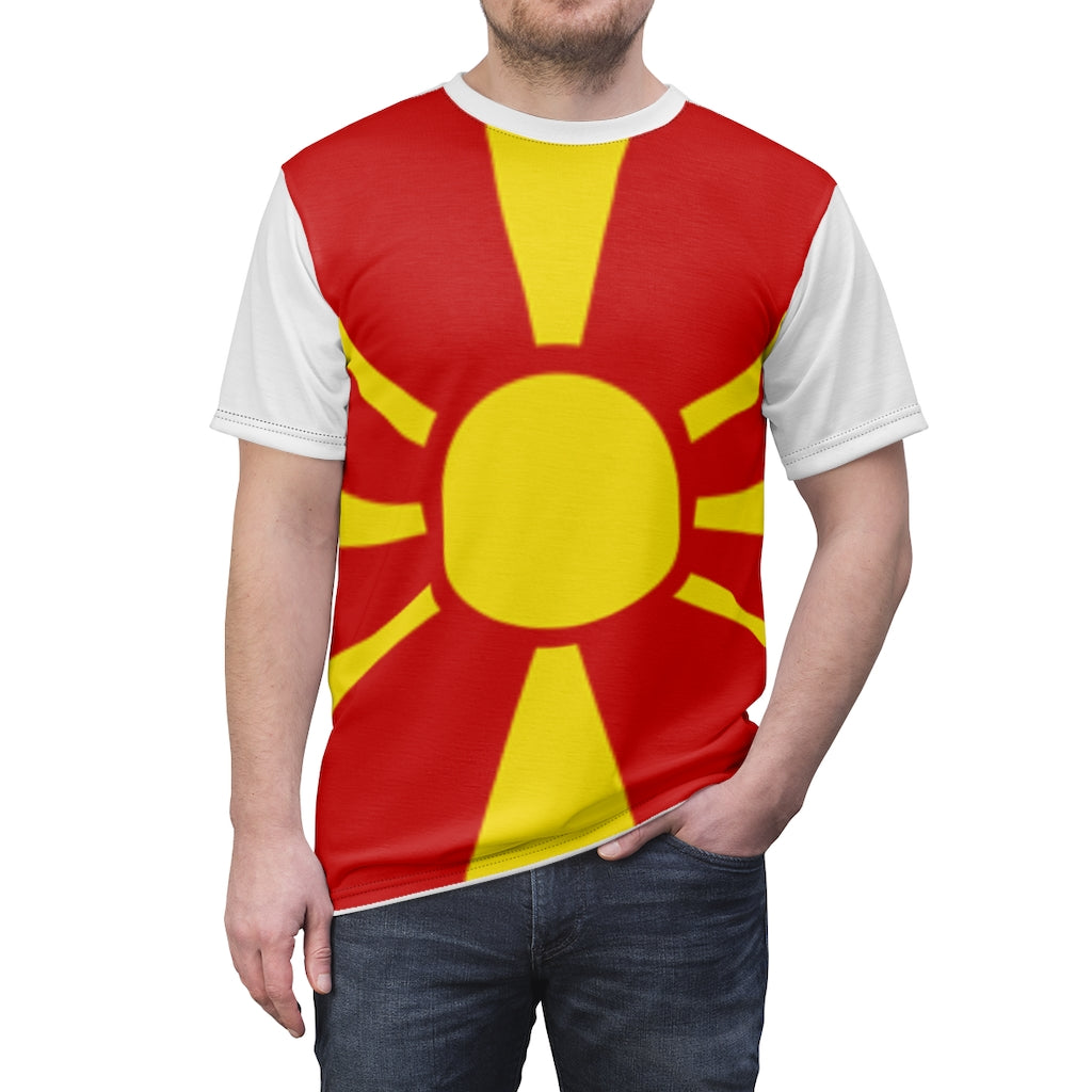 Macedonia Unisex AOP Cut & Sew Tee