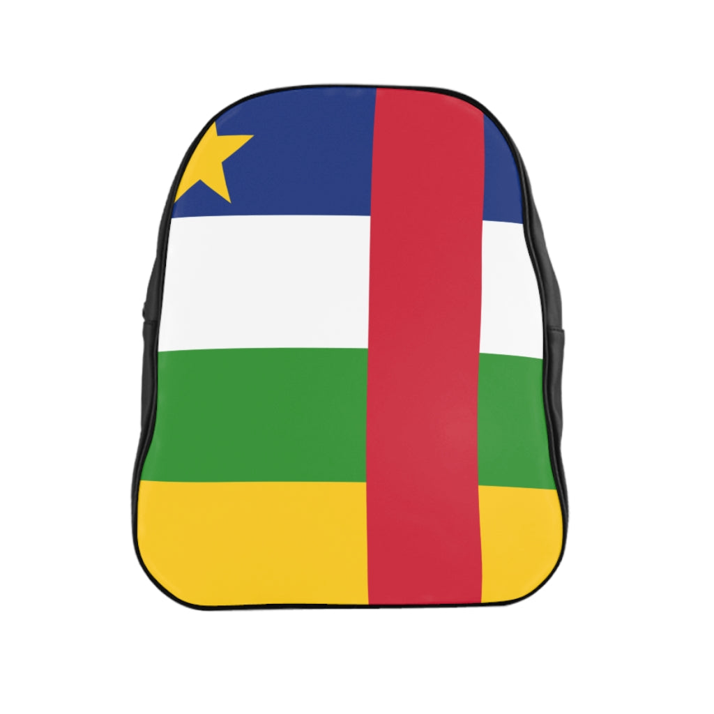 CENTRAL AFRICAN REPUBLIC FLAGSchool Backpack