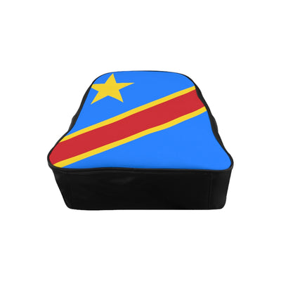 CONGO DEMOCRATIC REPUBLIC FLAG School Backpack