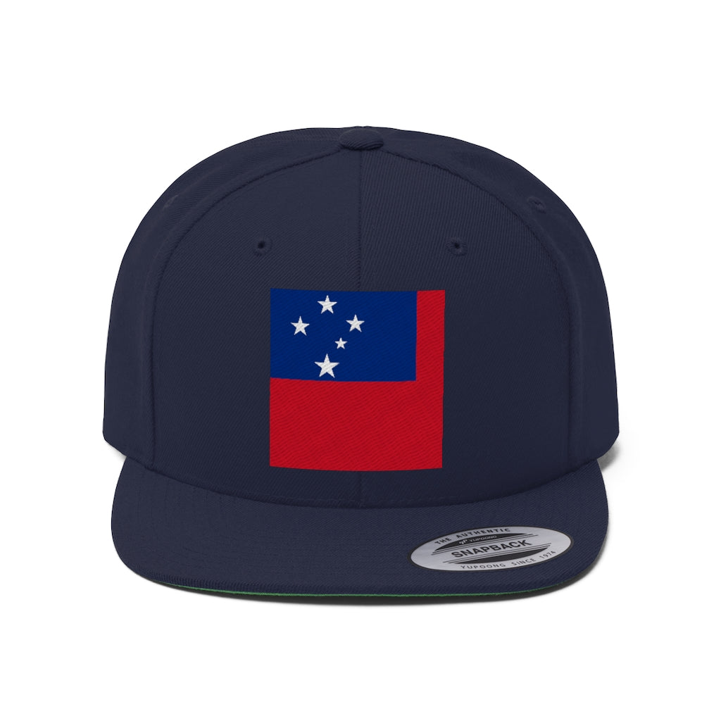 SAMOA Unisex Flat Bill Hat