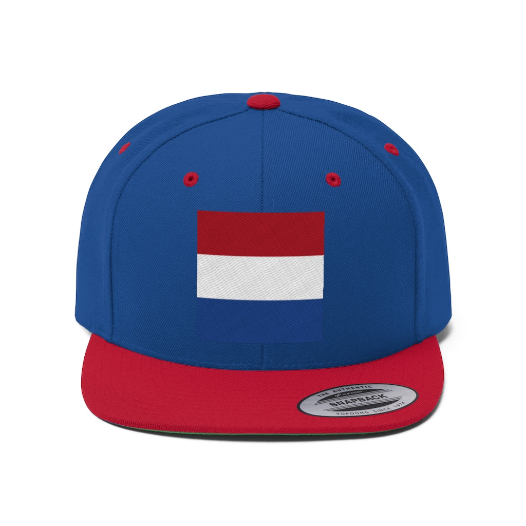 NETHERLANDS Unisex Flat Bill Hat