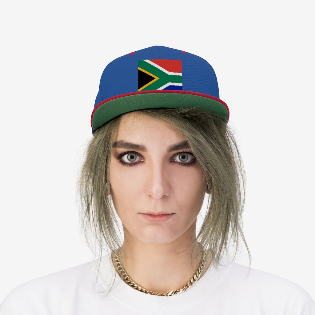 SOUTH AFRICA Unisex Flat Bill Hat