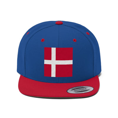 DENMARK Unisex Flat Bill Hat