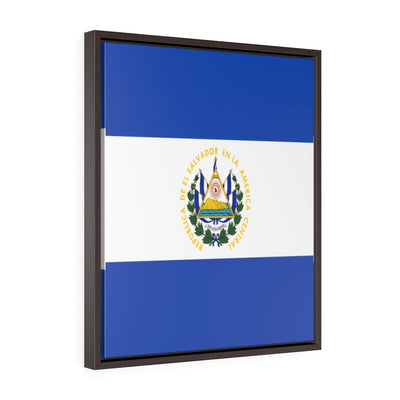 EL SALVADOR Vertical Framed Premium Gallery Wrap Canvas