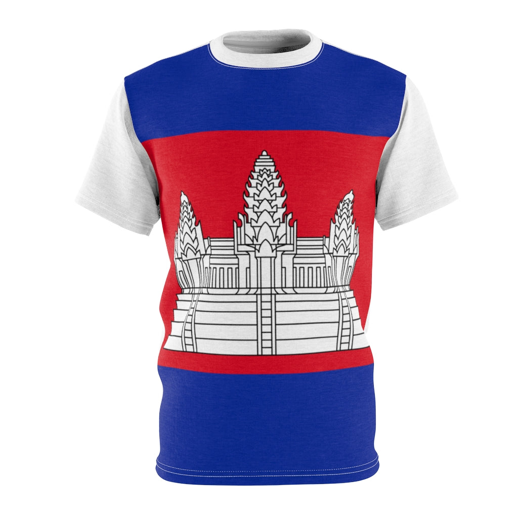 Cambodia Unisex AOP Cut & Sew Tee