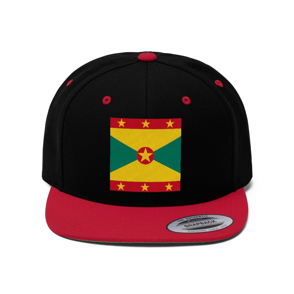 GRENADA Unisex Flat Bill Hat