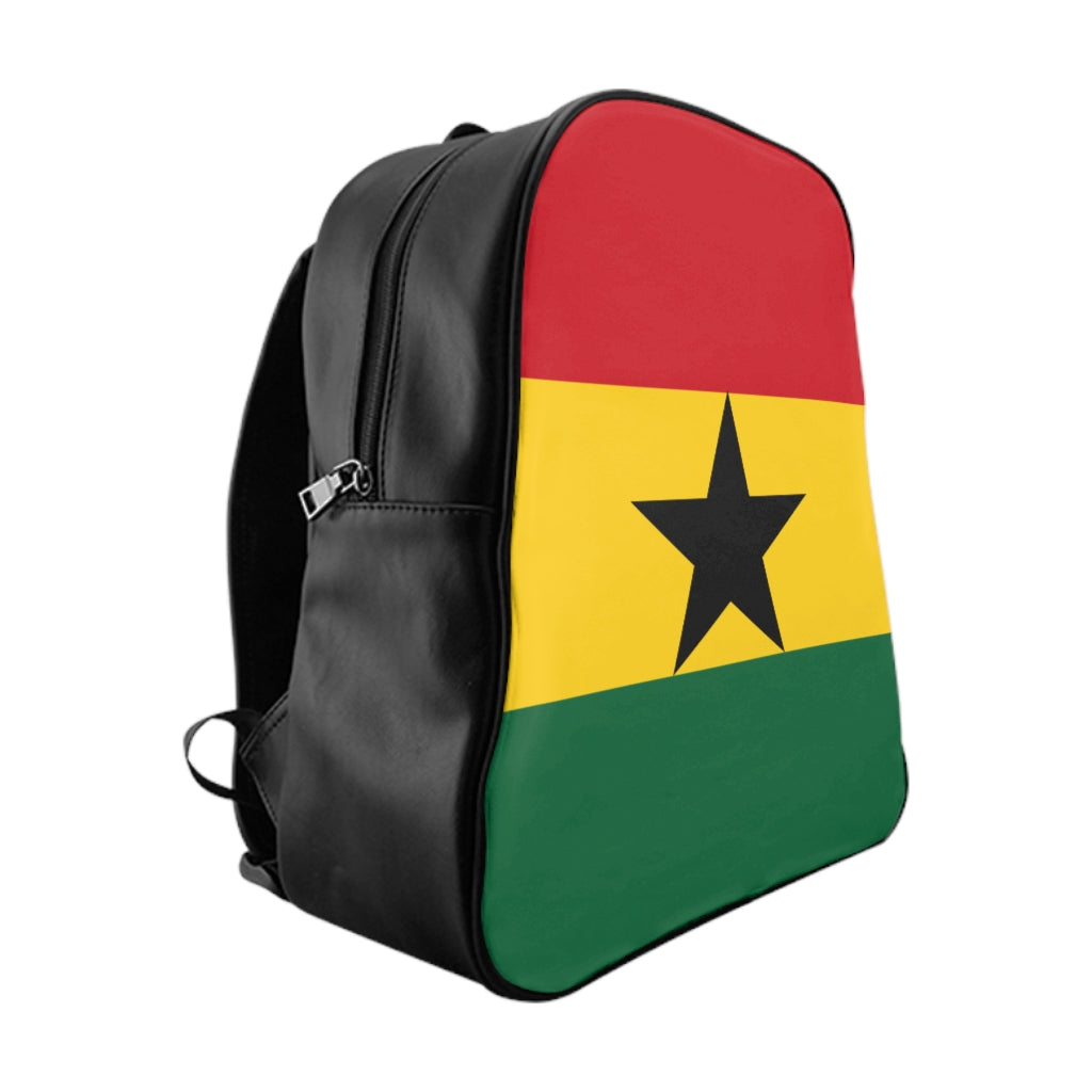 GHANA FLAG School Backpack