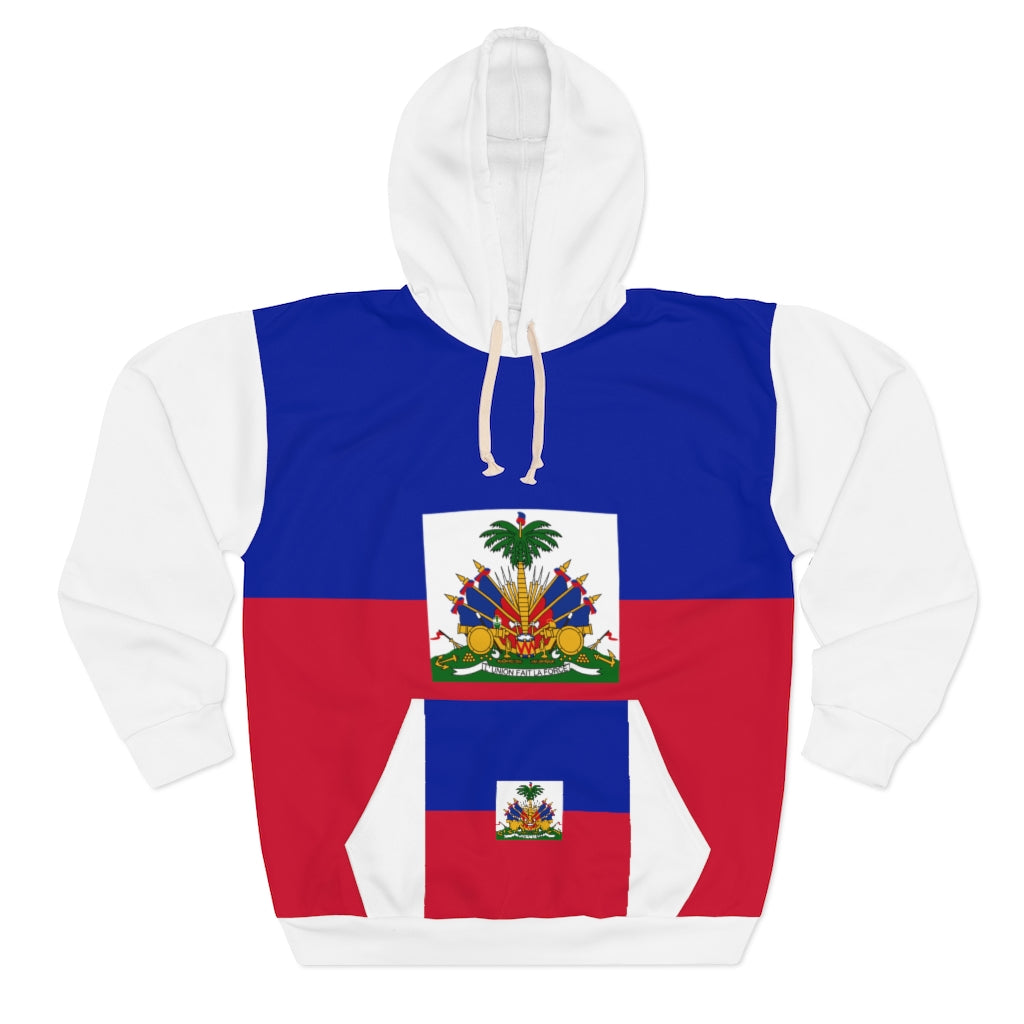 Haiti AOP Unisex Pullover Hoodie