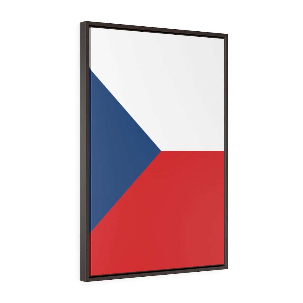 CZECH Vertical Framed Premium Gallery Wrap Canvas