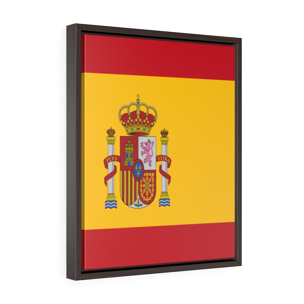 SPAIN Vertical Framed Premium Gallery Wrap Canvas