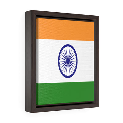 INDIA Vertical Framed Premium Gallery Wrap Canvas