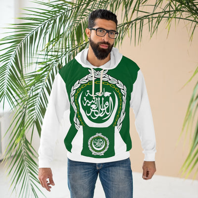 Arab league AOP Unisex Pullover Hoodie