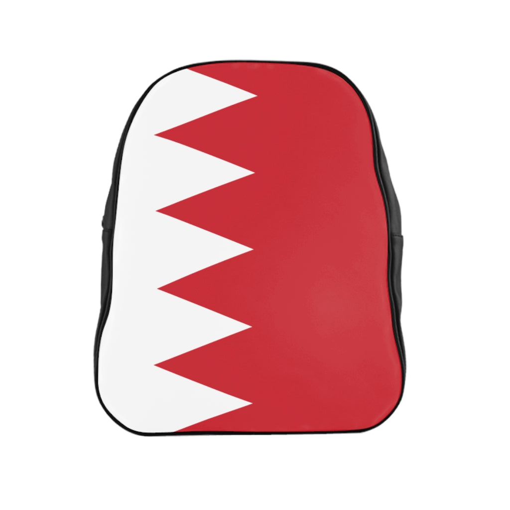 BAHRAIN FLAG School Backpack