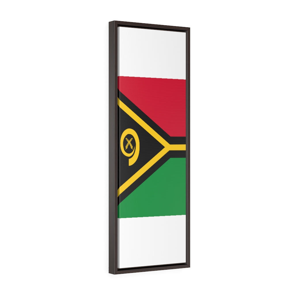 VANUATU Vertical Framed Premium Gallery Wrap Canvas