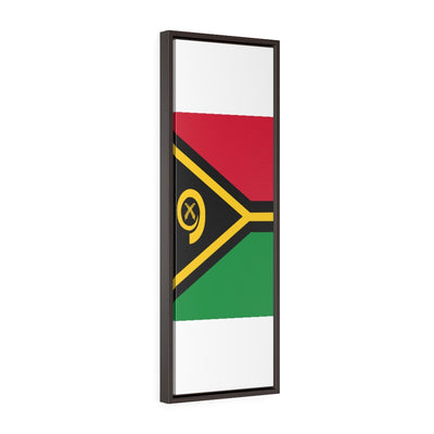 VANUATU Vertical Framed Premium Gallery Wrap Canvas