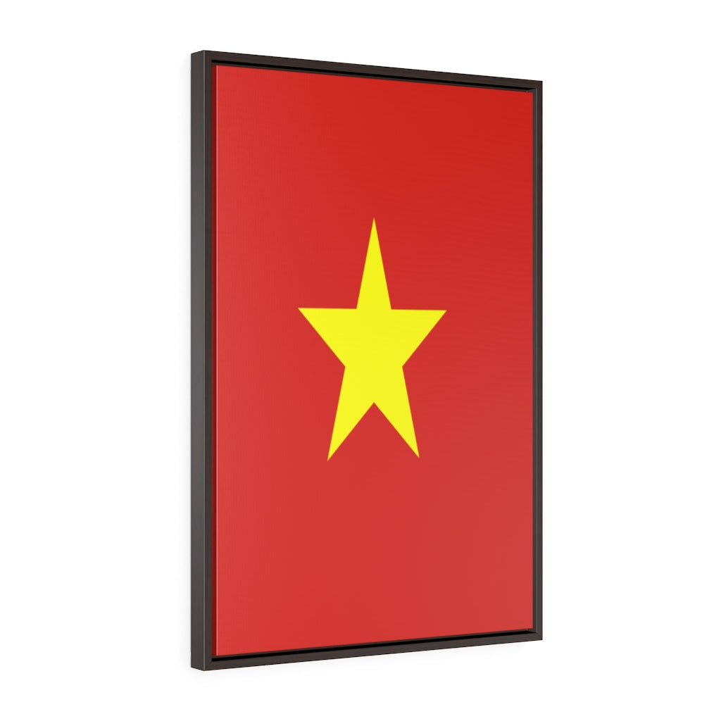 VIETNAM Vertical Framed Premium Gallery Wrap Canvas