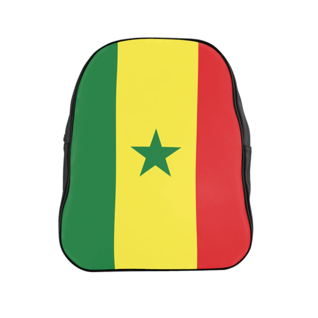 SENEGAL FLAG School Backpack