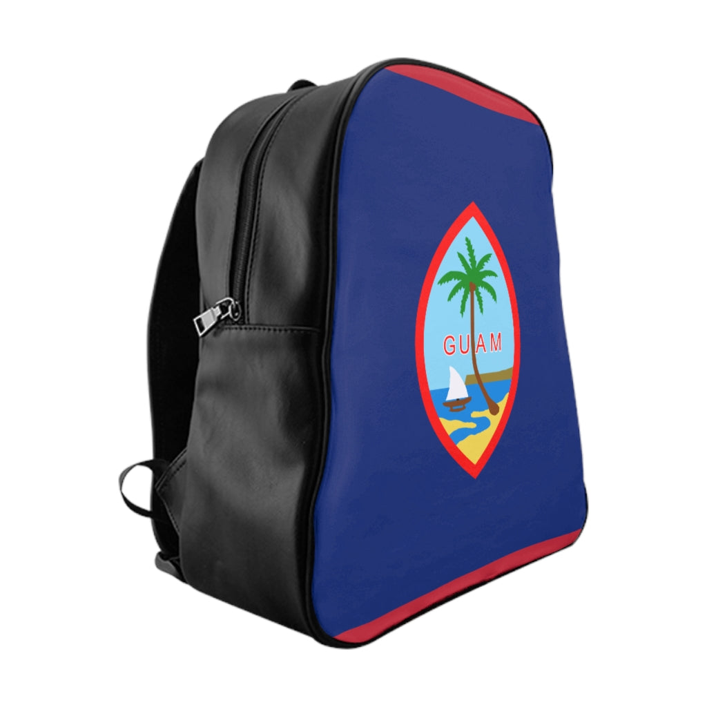 GUAM FLAG School Backpack