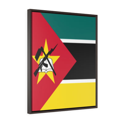 MOZAMBIQUE Vertical Framed Premium Gallery Wrap Canvas