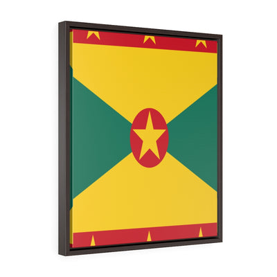 GRENADA Vertical Framed Premium Gallery Wrap Canvas