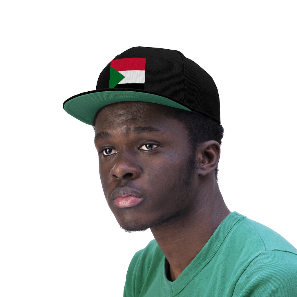 SUDAN Unisex Flat Bill Hat