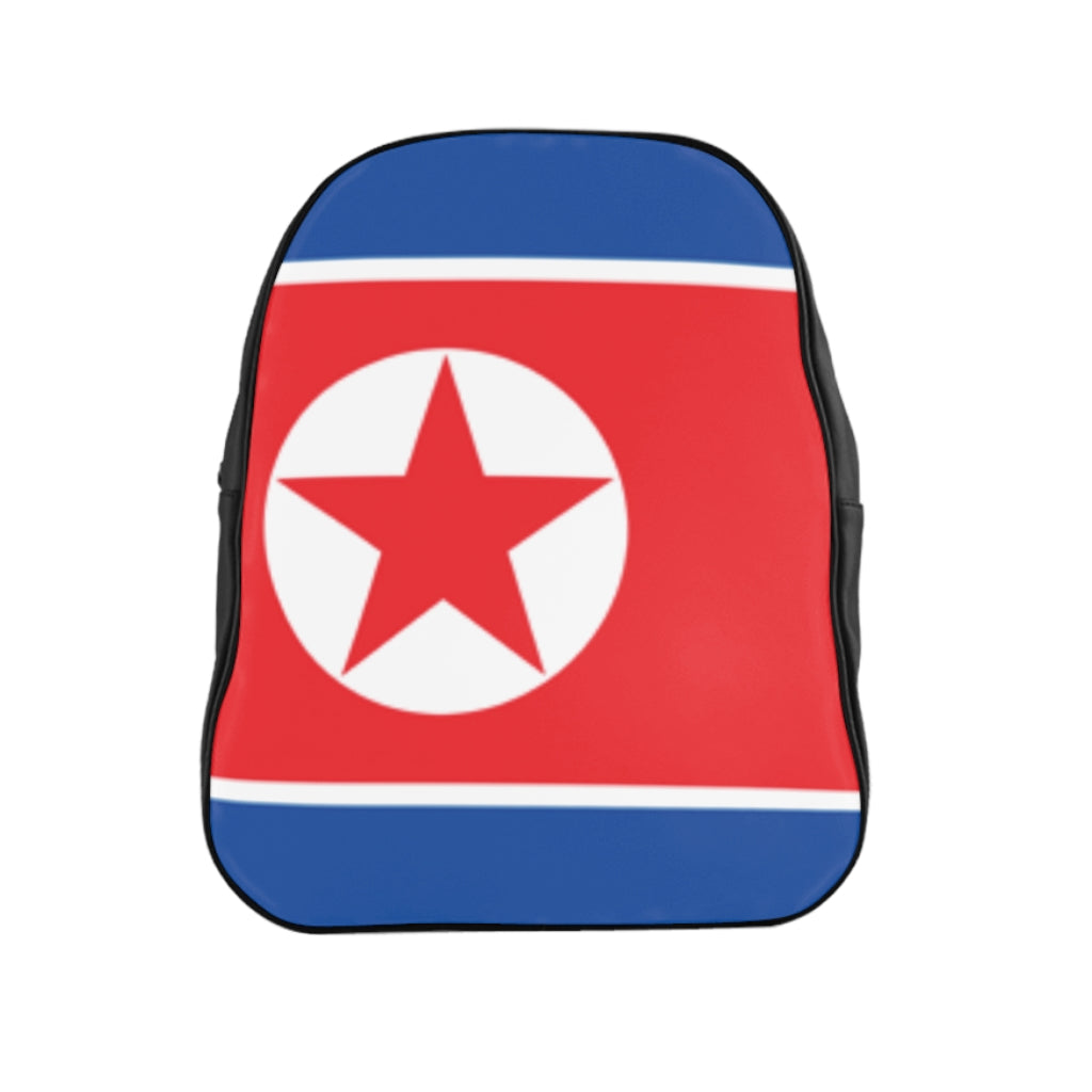 NORTH KOREA FLAG School Backpack